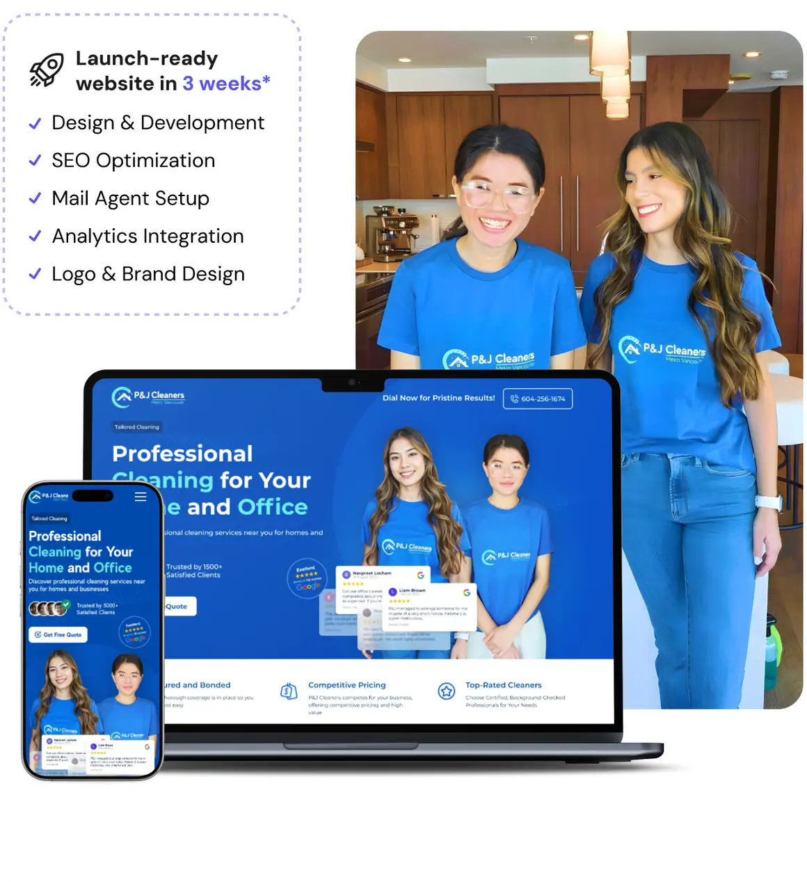 P&J Cleaners